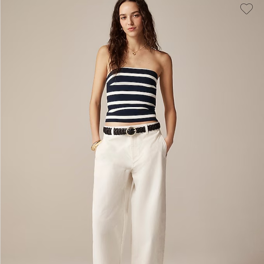 J. Crew Mariner Jersey Tube Top NWT